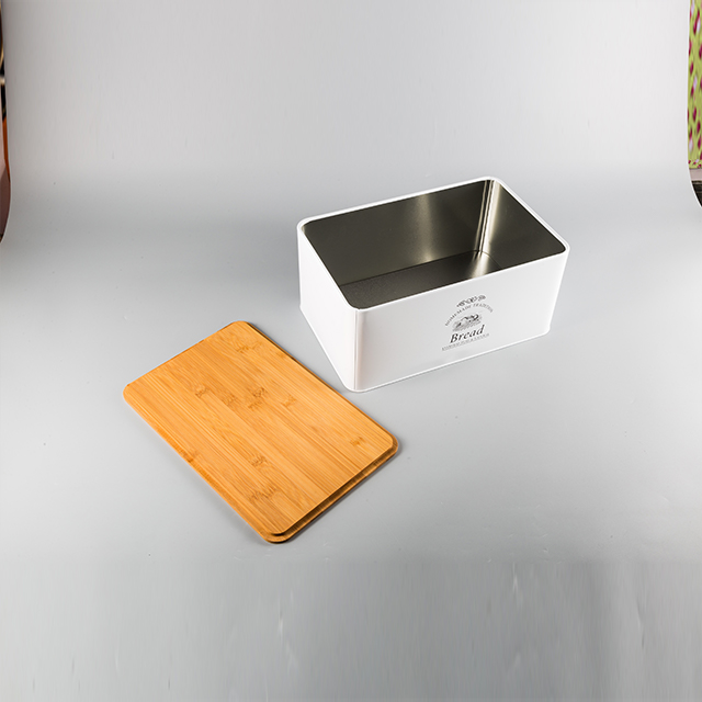 Rectangle Bamboo Cover Storage Box